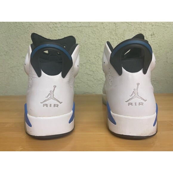 Nike Air Jordan‎ 6 Retro Sport Blue 2014 Men\'s Size 12 384644-107  Basketbal main image 9